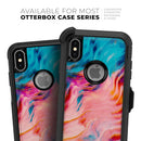 Liquid Abstract Paint Remix V84 - Skin Kit for the iPhone OtterBox Cases