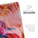Liquid Abstract Paint Remix V84 - Full Body Skin Decal for the Apple iPad Pro 12.9", 11", 10.5", 9.7", Air or Mini (All Models Available)