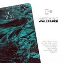 Liquid Abstract Paint Remix V85 - Full Body Skin Decal for the Apple iPad Pro 12.9", 11", 10.5", 9.7", Air or Mini (All Models Available)