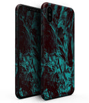 Liquid Abstract Paint Remix V85 - iPhone XS MAX, XS/X, 8/8+, 7/7+, 5/5S/SE Skin-Kit (All iPhones Available)