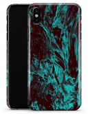 Liquid Abstract Paint Remix V85 - iPhone X Clipit Case