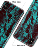 Liquid Abstract Paint Remix V85 - iPhone X Clipit Case