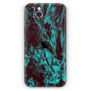 Liquid Abstract Paint Remix V85 - Vinyl Skin Wrap for iPhone 17 Pro Max, 17 Pro, 17 Air, 17, 16 & All Models — Soft Matte or Ultra Gloss
