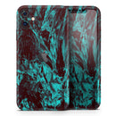 Liquid Abstract Paint Remix V85 - Vinyl Skin Wrap for iPhone 17 Pro Max, 17 Pro, 17 Air, 17, 16 & All Models — Soft Matte or Ultra Gloss