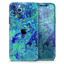 Liquid Abstract Paint Remix V86  - Protective Skin Wrap & Decal – Compatible with iPhone SE to iPhone 17 Pro Max (All Models)