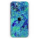 Liquid Abstract Paint Remix V86  - Protective Skin Wrap & Decal – Compatible with iPhone SE to iPhone 17 Pro Max (All Models)