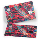 Liquid Abstract Paint Remix V87 - Premium Protective Decal Skin-Kit for the Apple Credit Card