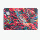 Liquid Abstract Paint Remix V87 - Premium Protective Decal Skin-Kit for the Apple Credit Card