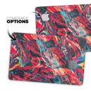 Liquid Abstract Paint Remix V87 - Premium Protective Decal Skin-Kit for the Apple Credit Card