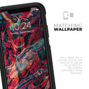 Liquid Abstract Paint Remix V87 - Skin Kit for the iPhone OtterBox Cases