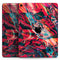 Liquid Abstract Paint Remix V87 - Full Body Skin Decal for the Apple iPad Pro 12.9", 11", 10.5", 9.7", Air or Mini (All Models Available)