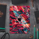 Liquid Abstract Paint Remix V87 - Full Body Skin Decal for the Apple iPad Pro 12.9", 11", 10.5", 9.7", Air or Mini (All Models Available)