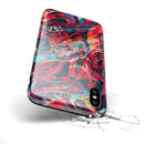 Liquid Abstract Paint Remix V87 - iPhone X Swappable Hybrid Case