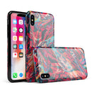 Liquid Abstract Paint Remix V87 - iPhone X Swappable Hybrid Case