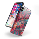 Liquid Abstract Paint Remix V87 - iPhone X Swappable Hybrid Case