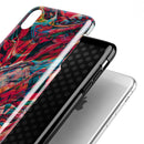 Liquid Abstract Paint Remix V87 - iPhone X Swappable Hybrid Case