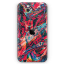 Liquid Abstract Paint Remix V87 - Vinyl Skin Wrap for iPhone 17 Pro Max, 17 Pro, 17 Air, 17, 16 & All Models — Soft Matte or Ultra Gloss
