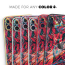 Liquid Abstract Paint Remix V87 - Vinyl Skin Wrap for iPhone 17 Pro Max, 17 Pro, 17 Air, 17, 16 & All Models — Soft Matte or Ultra Gloss