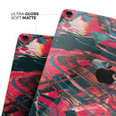 Liquid Abstract Paint Remix V88 - Full Body Skin Decal for the Apple iPad Pro 12.9", 11", 10.5", 9.7", Air or Mini (All Models Available)