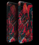 Liquid Abstract Paint Remix V88 - iPhone XS MAX, XS/X, 8/8+, 7/7+, 5/5S/SE Skin-Kit (All iPhones Available)