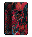 Liquid Abstract Paint Remix V88 - iPhone XS MAX, XS/X, 8/8+, 7/7+, 5/5S/SE Skin-Kit (All iPhones Available)
