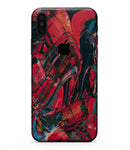 Liquid Abstract Paint Remix V88 - iPhone XS MAX, XS/X, 8/8+, 7/7+, 5/5S/SE Skin-Kit (All iPhones Available)