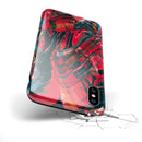 Liquid Abstract Paint Remix V88 - iPhone X Swappable Hybrid Case