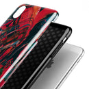 Liquid Abstract Paint Remix V88 - iPhone X Swappable Hybrid Case