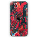 Liquid Abstract Paint Remix V88  - Protective Skin Wrap & Decal – Compatible with iPhone SE to iPhone 17 Pro Max (All Models)