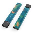 Liquid Abstract Paint Remix V89 - Premium Decal Protective Skin-Wrap Sticker compatible with the Juul Labs vaping device