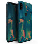Liquid Abstract Paint Remix V89 - iPhone XS MAX, XS/X, 8/8+, 7/7+, 5/5S/SE Skin-Kit (All iPhones Available)