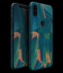 Liquid Abstract Paint Remix V89 - iPhone XS MAX, XS/X, 8/8+, 7/7+, 5/5S/SE Skin-Kit (All iPhones Available)