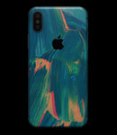 Liquid Abstract Paint Remix V89 - iPhone XS MAX, XS/X, 8/8+, 7/7+, 5/5S/SE Skin-Kit (All iPhones Available)