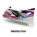 Liquid Abstract Paint Remix V8 - Premium Protective Decal Skin-Kit for the Apple Credit Card
