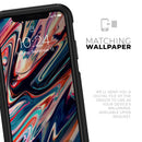 Liquid Abstract Paint Remix V8 - Skin Kit for the iPhone OtterBox Cases