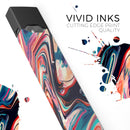 Liquid Abstract Paint Remix V8 - Premium Decal Protective Skin-Wrap Sticker compatible with the Juul Labs vaping device