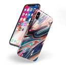 Liquid Abstract Paint Remix V8 - iPhone X Swappable Hybrid Case