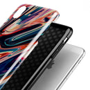 Liquid Abstract Paint Remix V8 - iPhone X Swappable Hybrid Case