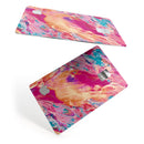 Liquid Abstract Paint Remix V90 - Premium Protective Decal Skin-Kit for the Apple Credit Card