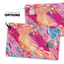 Liquid Abstract Paint Remix V90 - Premium Protective Decal Skin-Kit for the Apple Credit Card