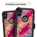 Liquid Abstract Paint Remix V90 - Skin Kit for the iPhone OtterBox Cases