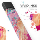 Liquid Abstract Paint Remix V90 - Premium Decal Protective Skin-Wrap Sticker compatible with the Juul Labs vaping device