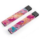 Liquid Abstract Paint Remix V90 - Premium Decal Protective Skin-Wrap Sticker compatible with the Juul Labs vaping device