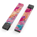 Liquid Abstract Paint Remix V90 - Premium Decal Protective Skin-Wrap Sticker compatible with the Juul Labs vaping device