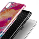 Liquid Abstract Paint Remix V90 - iPhone X Swappable Hybrid Case