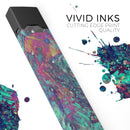 Liquid Abstract Paint Remix V91 - Premium Decal Protective Skin-Wrap Sticker compatible with the Juul Labs vaping device