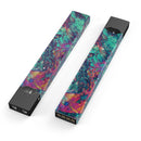 Liquid Abstract Paint Remix V91 - Premium Decal Protective Skin-Wrap Sticker compatible with the Juul Labs vaping device