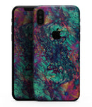 Liquid Abstract Paint Remix V91 - iPhone XS MAX, XS/X, 8/8+, 7/7+, 5/5S/SE Skin-Kit (All iPhones Available)