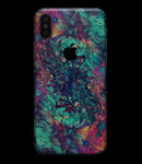 Liquid Abstract Paint Remix V91 - iPhone XS MAX, XS/X, 8/8+, 7/7+, 5/5S/SE Skin-Kit (All iPhones Available)