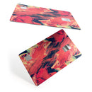 Liquid Abstract Paint Remix V92 - Premium Protective Decal Skin-Kit for the Apple Credit Card
